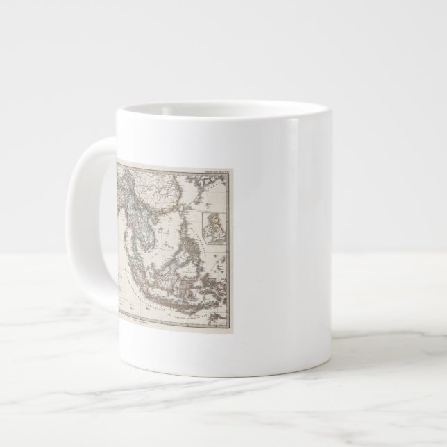 Ostindien Jumbo-Tasse (Vorderseite Links)