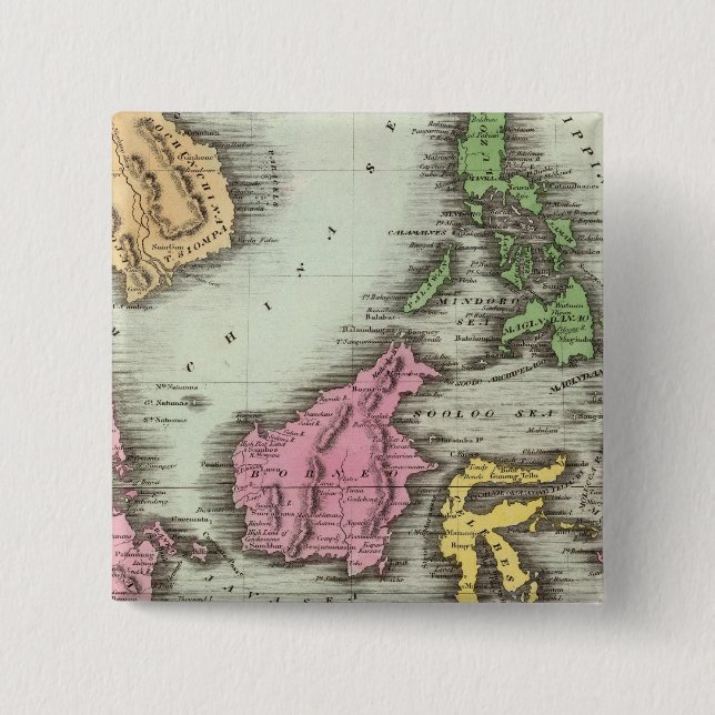 Ostindische Inseln 2 Button (Vorderseite)