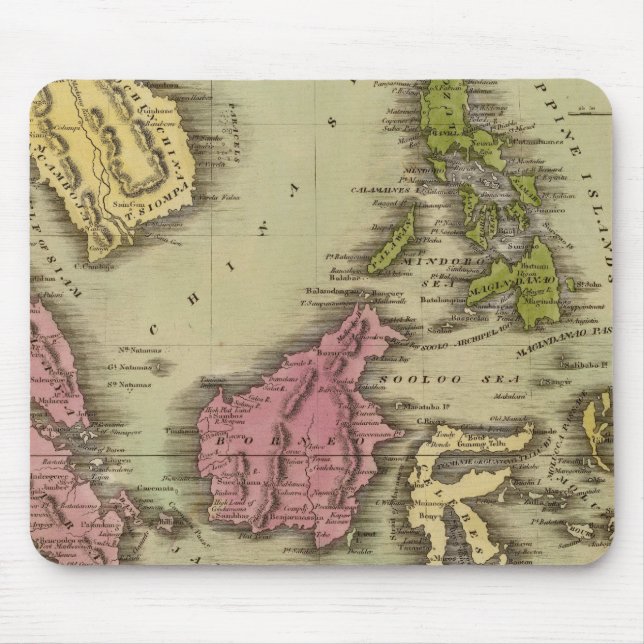 Ostindische Inseln 2 Mousepad (Vorne)