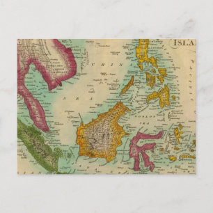 Ostindische Inseln Postkarte
