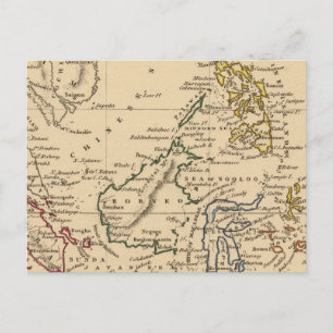 Ostindische Inseln Postkarte