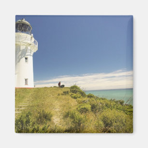 Ostkap-Leuchtturm, Eastland, Neuseeland Magnet