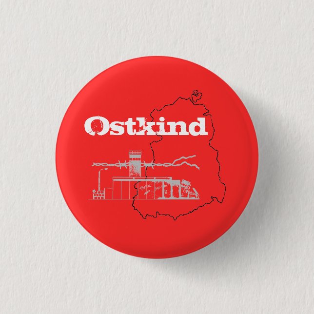 Ostkind DDR Design Button (Vorderseite)