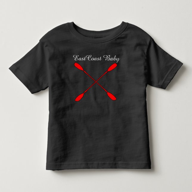 Ostküste Baby Kajak Kleinkind Abschlag Kleinkind T-shirt (Vorderseite)
