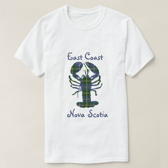 Ostküste Nova Scotia Shirt Hummer Tartan Kanada (Design vorne)