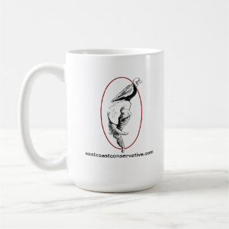 Ostküstekonservative Podcast-Logo-Tasse 15oz Kaffeetasse