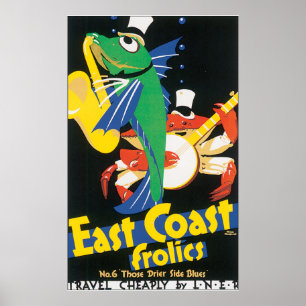 Ostküsten-Scherze Poster