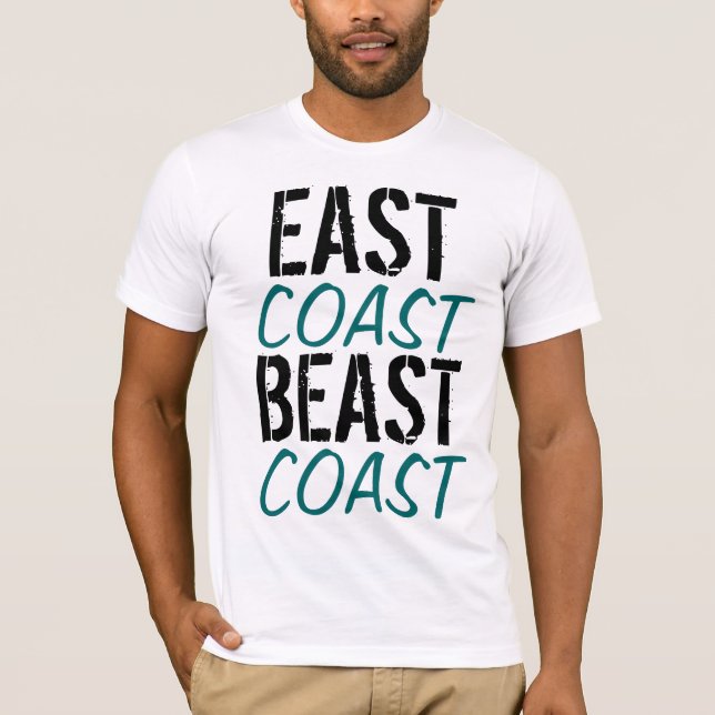 Ostküsten-Tier-Küste T-Shirt (Vorderseite)