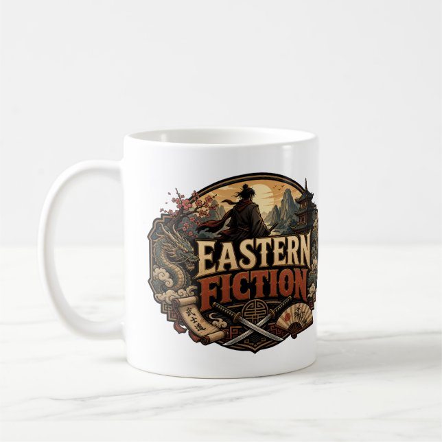 Östliche Belletristik Kaffeetasse (Links)