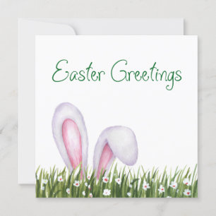 ÖSTLICHE GRÜNDE, BUNNY CARD, QUADRATSCHLAG INNERHA EINLADUNG