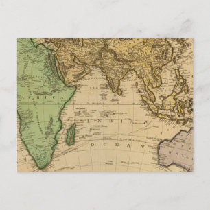 Östliche Hemisphäre 10 Postkarte