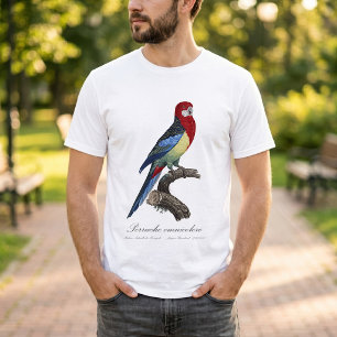 Östliche Rosella oder Platycercus eximius Sittich T-Shirt