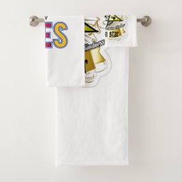 Östliche Sternenordnung Badhandtuch Set