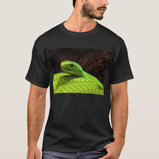 Östlicher grünes MambaDendroaspis Angusticeps T-Shirt (Vorderseite)