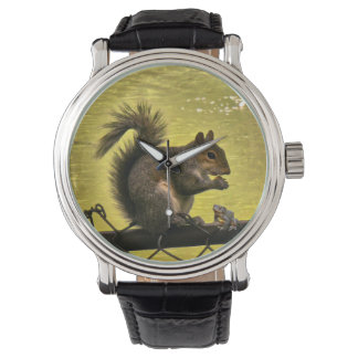 Östliches Grauhörnchen (Sciurus carolinensis) Armbanduhr