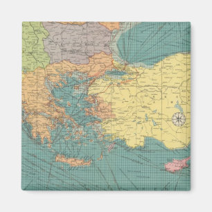 östliches Mittelmeer Magnet