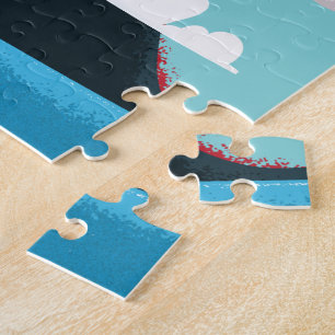 Ostmolokai-Vulkan Vintag Hawaii Reiseplakat