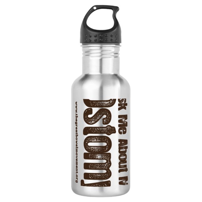 Ostomy Edelstahlflasche (Vorderseite)