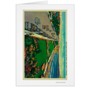 Ostozean-Allee und BeachLong Strand, CA