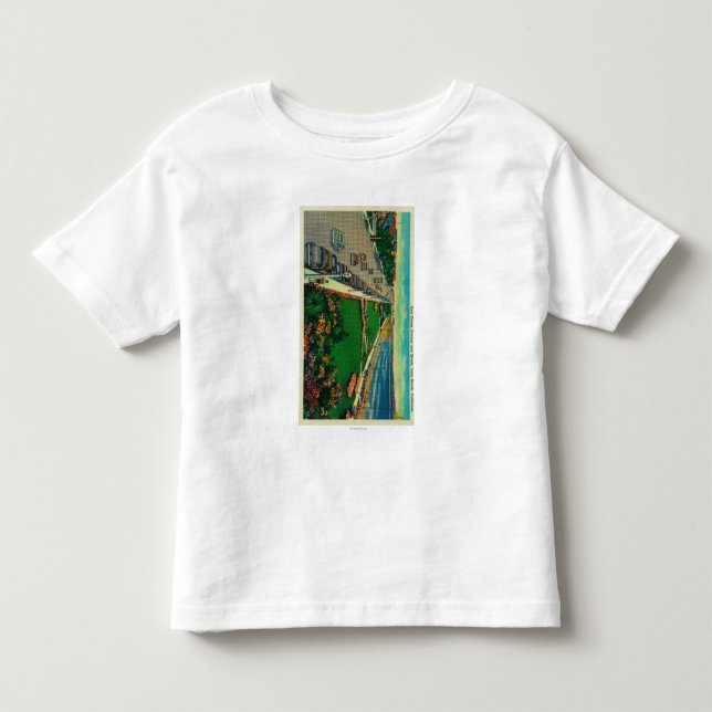 Ostozean-Allee und BeachLong Strand, CA Kleinkind T-shirt (Vorderseite)