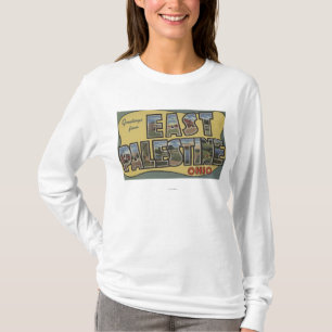 Ostpalästina, Ohio - große Buchstabe-Szenen T-Shirt