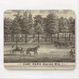 Ostpark, Racine und Oakland Mousepad