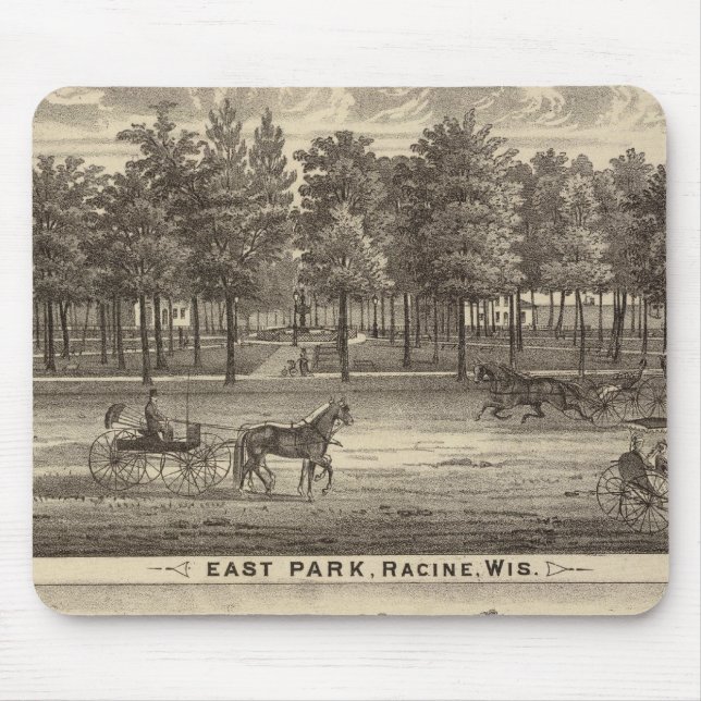 Ostpark, Racine und Oakland Mousepad (Vorne)