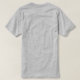 OstPeckTaxidermylogo vom Versuch u. vom Fehler T-Shirt (Design Rückseite)