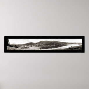 OstPittsford VT-Verdammungs-Foto 1913 Poster