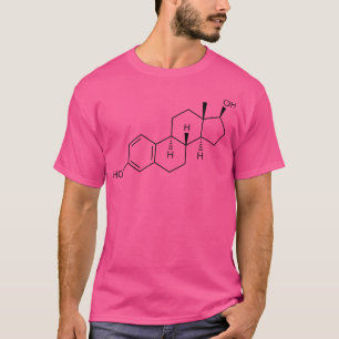 Östradiol (Östrogen) Strukturformel T-Shirt