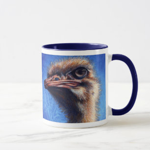 Ostrich Fugley Tasse