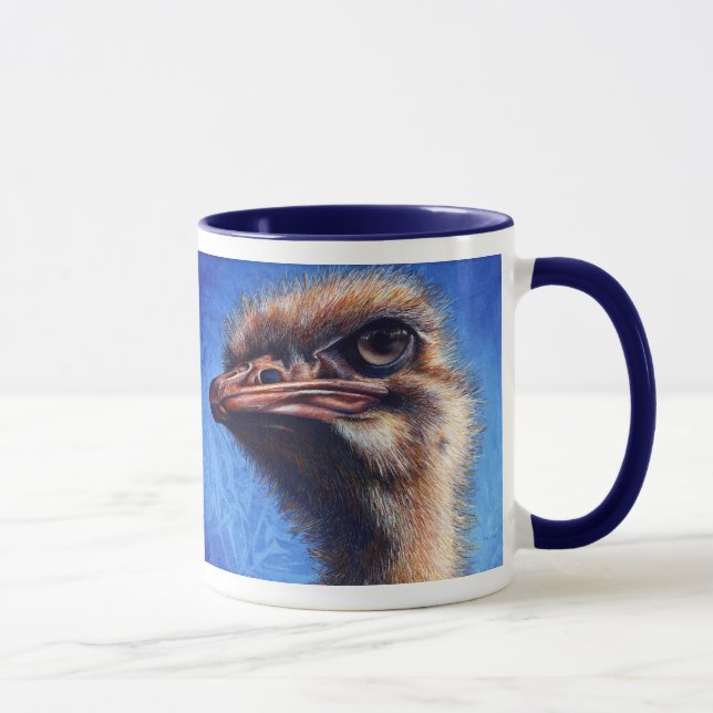 Ostrich Fugley Tasse (Rechts)