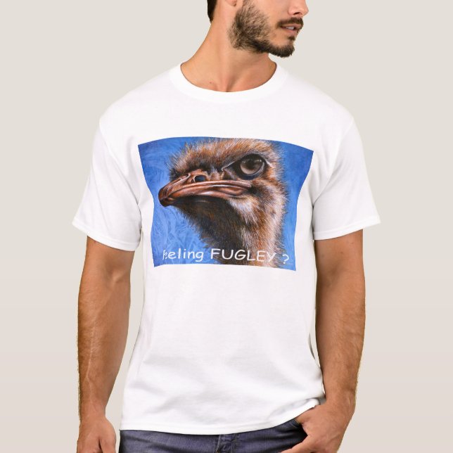 Ostrich-Gefühl Fugley T - Shirt (Vorderseite)