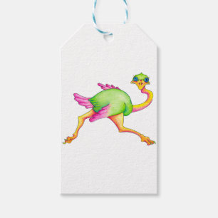 Ostrich Geschenkanhänger