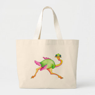 Ostrich Jumbo Stoffbeutel