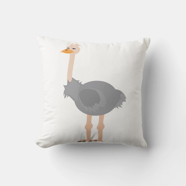 Ostrich Kissen (Vorderseite)