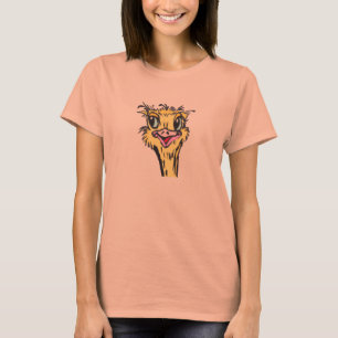 Ostrich-Kleinkind-Vogel-T - Shirt
