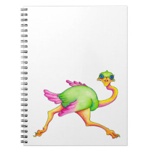 Ostrich Notizblock