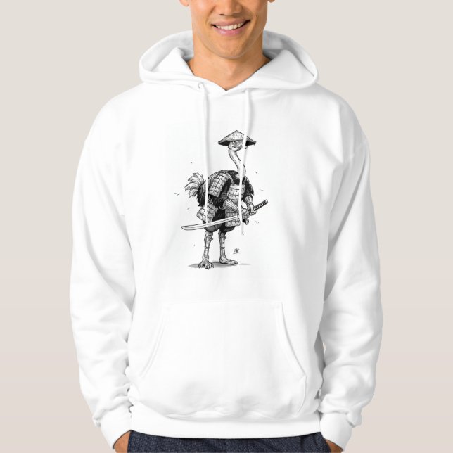 Ostrich Ronin Hoodie (Vorderseite)