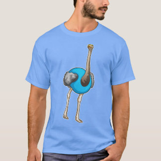 Ostrich Running Fitness T-Shirt