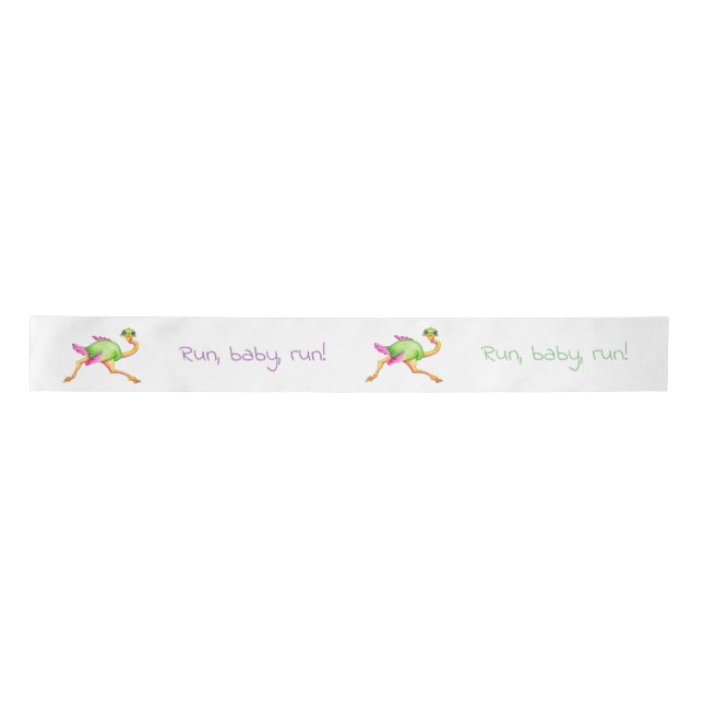 Ostrich Satinband (Vorderseite)