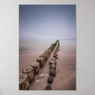 Ostsee-Landschaftliches Foto Poster
