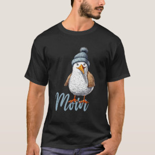 Ostsee Nordsee Möwe Meer Segeln Wasser Strand T-Shirt
