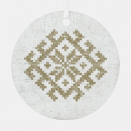 Ostsee Vintag Ryto Žirgeliai Ethnic Ornament Aus Metall