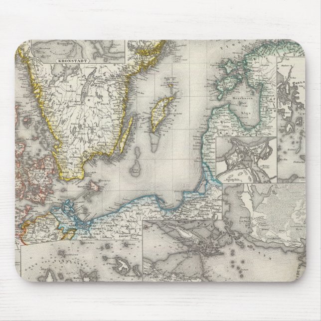 Ostseeraum Mousepad (Vorne)