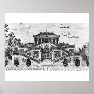 Ostseite des Palastes der Ruhe des Meeres, GA Poster