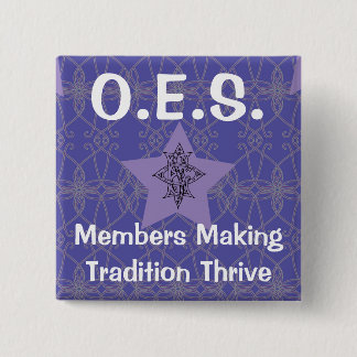 Oststern-lila Button