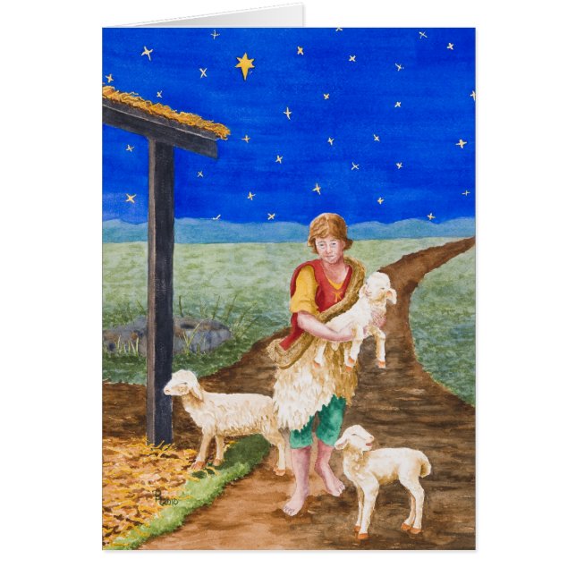 Oststern-Weihnachtskarte (Vorne)