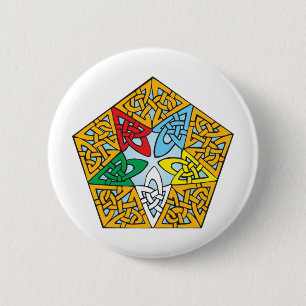 Oststernceltic-Knoten Button