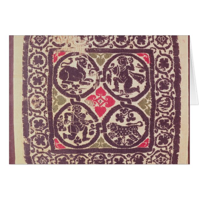 Osttapisserie des römischen Reiches, die wildes (Vorderseite (Horizontal))